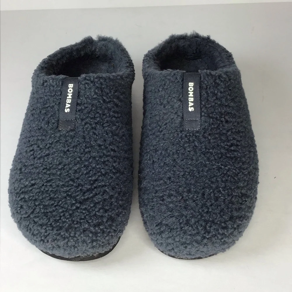 Bombas Sunday Slipper in Smoke Size 8.